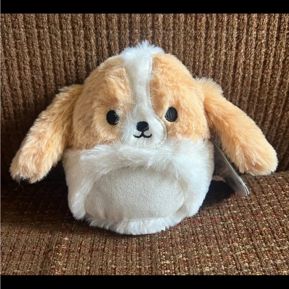 NWT HTF 5” Fuzzy Adela Basset Hound Dog Fuzzamallow Squishmallows puppy plush - Picture 1 of 4